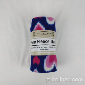 Tamanho personalizado da melhor qualidade e Logos Blange Fleece Blanket Fleece Stock